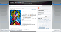 Desktop Screenshot of martinsmercurialmusings.com